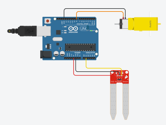Irrigador automático Arduino